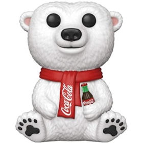 Funko Pop Polar Bear #58 - Pop Ad Icons! Urso Polar Mascote Coca-Cola