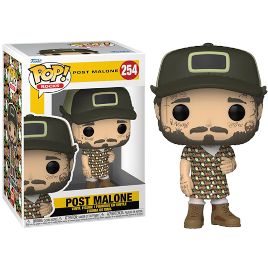 Funko Pop Post Malone Sundress #254 - Pop Rocks! - Post Malone