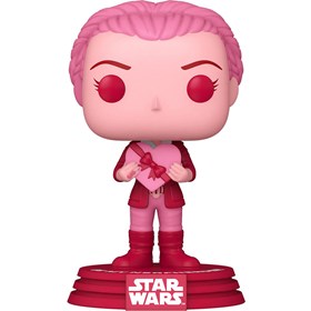 Funko Pop Princess Leia #589 - Valentine Series - Dia dos Namorados - Star Wars