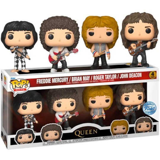 Funko Pop Queen 4-pack Special Edition