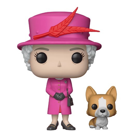 Funko Pop Queen Elizabeth II #01 - Rainha Elizabeth - Família Real - Royals