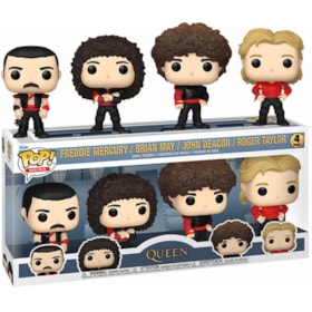 Funko Pop Queen Radio Gaga 4-pack Special Edition