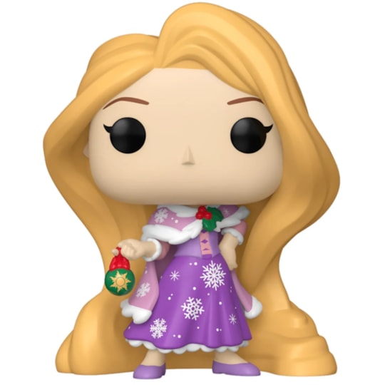 Funko Pop Rapunzel Holiday #1613 Natal Winter Outfit - Enrolados