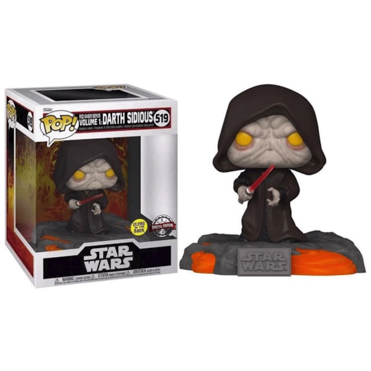 Funko Pop Red Saber Series Volume 1 Darth Sidious #519 - Star Wars