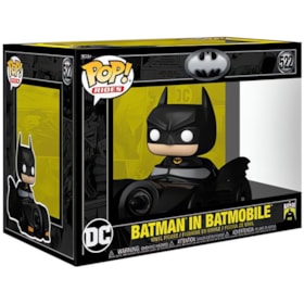 Funko Pop Rides Deluxe Batman in Batmobile #522 - 85th Anniversary - DC Comics