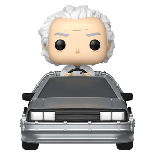 Funko Pop Rides Doc with Time Machine #133 - Back to the Future - De Volta para o Futuro