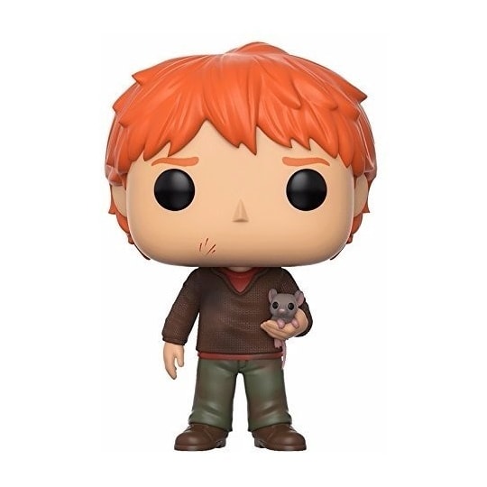 Funko Pop Ron Weasley with scabbers #44 - Ron Weasley com Perebas - Harry Potter