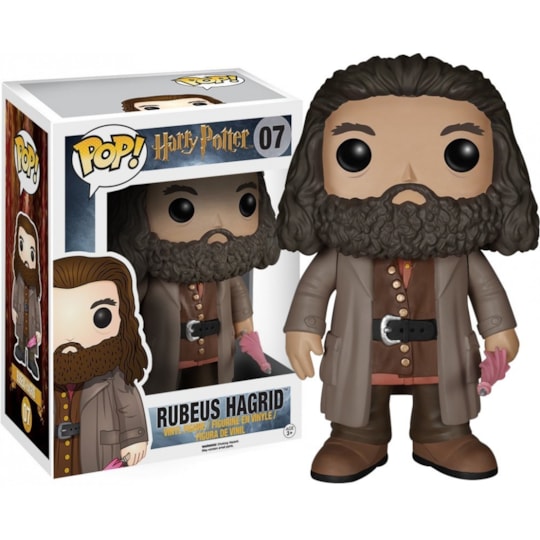 Funko Pop Rubeus Hagrid #07 com guarda-chuva - Harry Potter