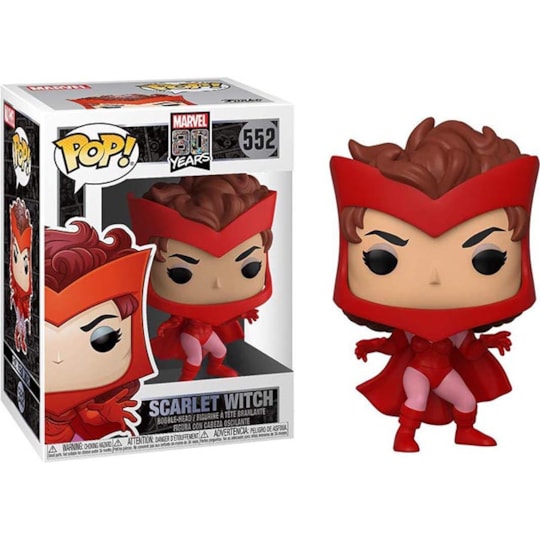 Funko Pop Scarlet Witch #552 - First Appearance Feiticeira Escarlate - Marvel