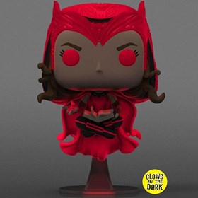 Funko Pop Scarlet Witch Feiticeira Escarlate  #823 - Special Edition GITD Brilha no Escuro - Wandavi