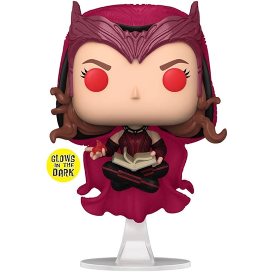 Funko Pop Scarlet Witch Feiticeira Escarlate  #823 - Special Edition GITD Brilha no Escuro - Wandavi