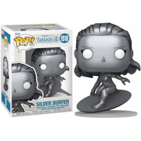 Funko Pop Silver Surfer #1518 - Quarteto Fantástico - Fantastic Four - Marvel