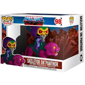 Funko Pop Skeletor on Panthor - Esqueleto no Panthor #98 - Masters of the Universe - Pop Rides - MOTU