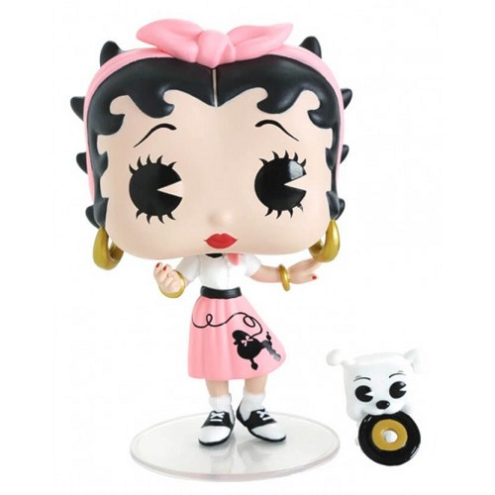 Funko Pop Sock Hop Betty Boop and Pudgy #555 - Betty Boop - Geek