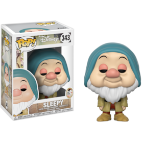 Funko Pop Soneca #343 - Sleepy - Branca De Neve e Os 7 Anões - Disney