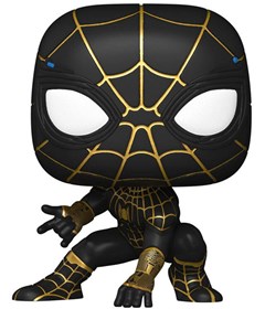 Produto Funko Pop Spider-Man Black & Gold Suit #911 - Spider-Man No Way Home - Spider-Man