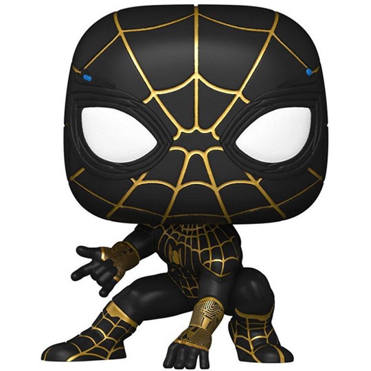 Funko Pop Spider-Man Black & Gold Suit #911 - Spider-Man No Way Home - Spider-Man
