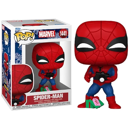 Funko Pop Spider-Man Holiday Natal #1441 - Marvel
