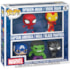 Funko Pop Spider-Man Iron Man Captain America Hulk Black Panther 5-pack