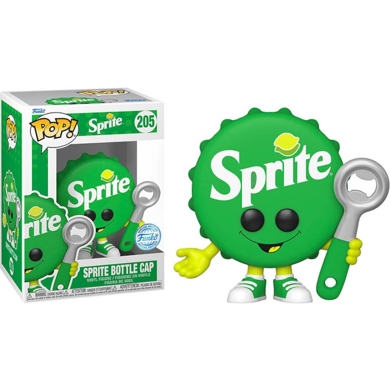 Funko Pop Sprite Bottle Cap - Tampinha da Sprite #205 - Coca-Cola ...