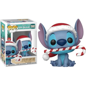 Funko Pop Stitch with Candy Cane #1502 - Lilo & Stitch - Disney