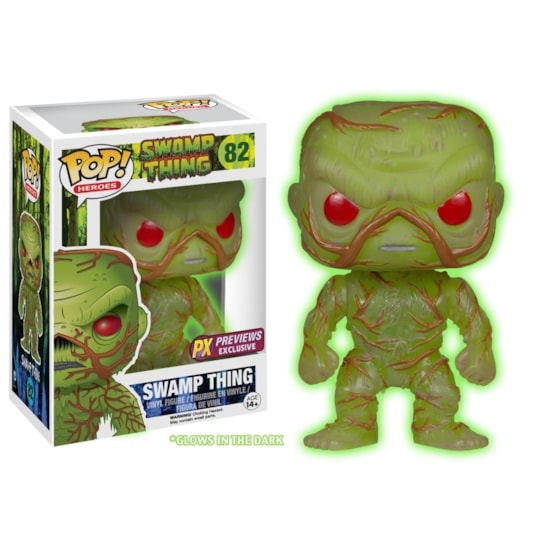 Funko Pop Swamp Thing Previews Exclusive #82 - Monstro do Pântano - DC Comics