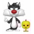Funko Pop Sylvester & Tweety #309 - Frajola & Piu-Piu - Looney Tunes