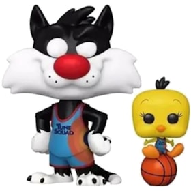 Funko Pop Sylvester & Tweety Frajola & Piu-Piu #1087 - Space Jam - Looney Tunes