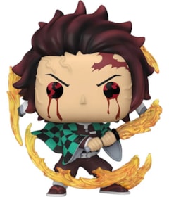 Produto Funko Pop Tanjiro Kamado Sun Breathing #1748 - Demon Slayer - Kimetsu no Yaiba