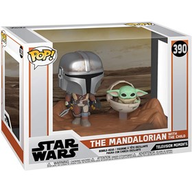 Funko Pop Television Moments The Mandalorian with the Child #390 - Mandalorian - Star Wars