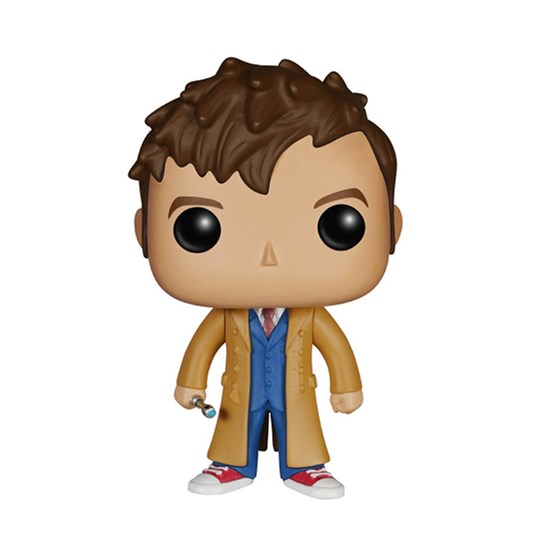 Funko Pop Tenth Doctor #221 - Décimo Doutor - David Tenant - Doctor Who