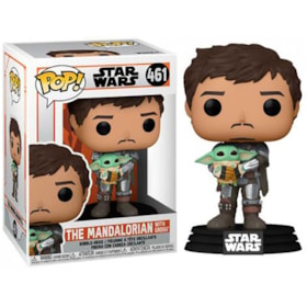 Funko Pop The Mandalorian with Grogu #461 - Mandalorian - Star Wars