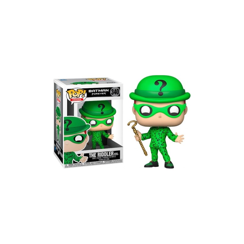 Funko Pop The Riddler #340 - Charada - Batman Forever - DC Comics ...