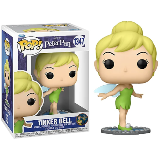 Funko Pop Tinker Bell Sininho #1347 - Peter Pan 70 anos