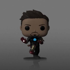 Funko Pop Tony Stark EE Exclusive Brilha no Escuro #1416 - Iron Man 3 - Marvel