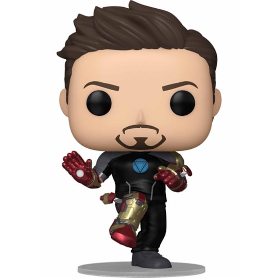 Funko Pop Tony Stark EE Exclusive Brilha no Escuro #1416 - Iron Man 3 - Marvel