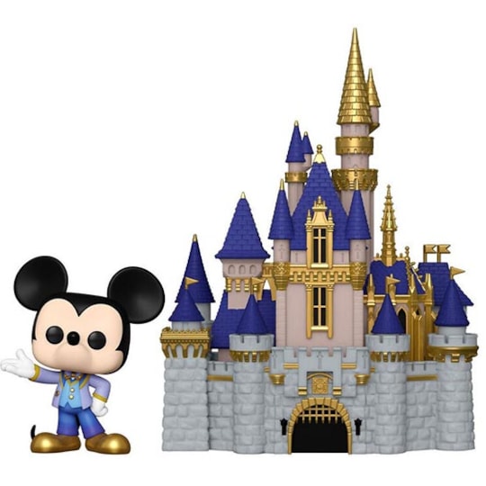 Funko Pop Town Cinderella Castle and Mickey Mouse #26 - Castelo Walt Disney World 50th Anniversary - Disney