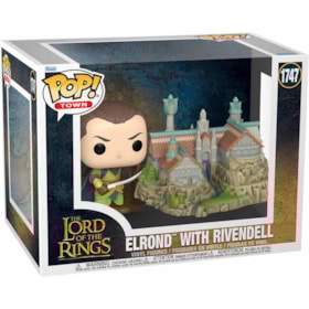 Funko Pop Town Elrond with Rivendell #1747 - Lord of the Rings - Senhor dos Anéis