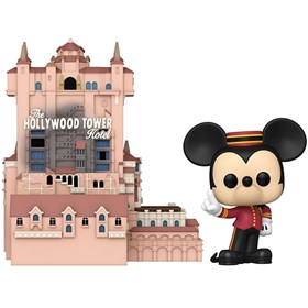 Funko Pop Town Hollywood Tower Hotel and Mickey Mouse #31 - Walt Disney World 50th Anniversary