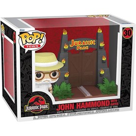 Funko Pop Town John Hammond with Gates #30 - Jurassic Park
