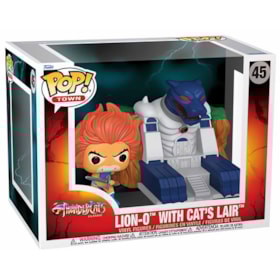 Funko Pop Town Lion-O with Cat's Lair #45 - Toca dos Gatos - Thundercats