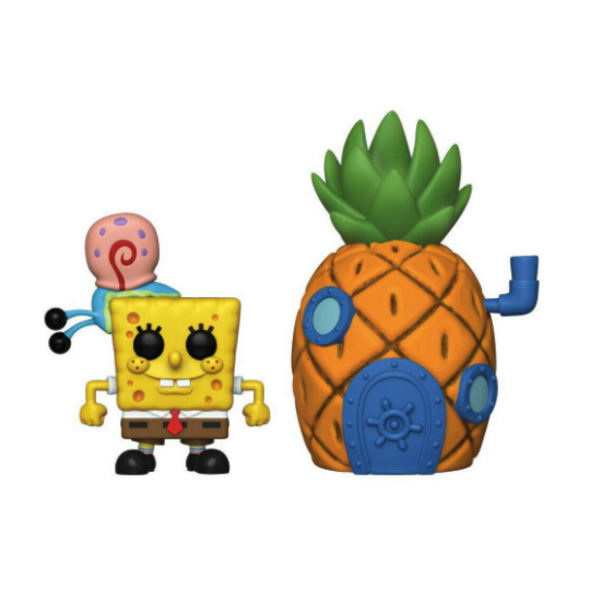 Funko Pop Town Spongebob with Gary & Pineapple House #02 - Bob Esponja