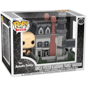 Funko Pop Town Uncle Fester & Addams Family Mansion #40 - Família Addams - Addams Family