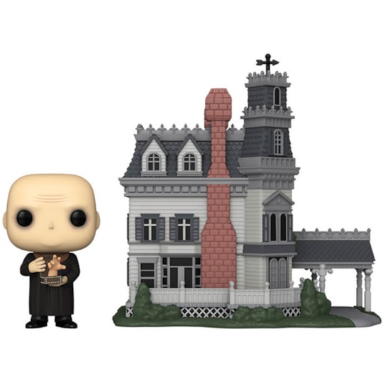 Funko Pop Town Uncle Fester & Addams Family Mansion #40 - Família Addams - Addams Family