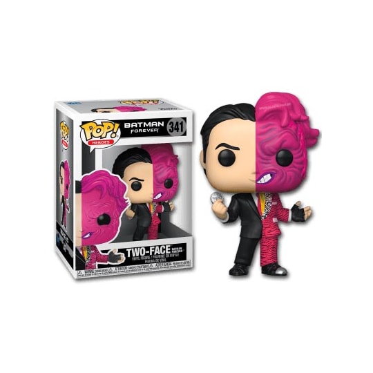 Funko Pop Two-Face #341 - Duas-Caras - Batman Forever - DC Comics