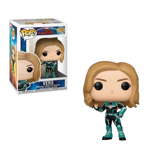 Funko Pop Vers #427 - Capitã Marvel - Marvel
