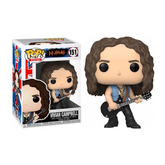 Funko Pop Vivian Campbell #151 - Pop Rocks! Def Leppard