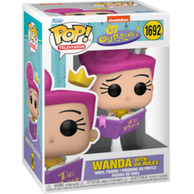 Funko Pop Wanda with Da Rules #1692 - Padrinhos Mágicos - Fairly Odd Parents