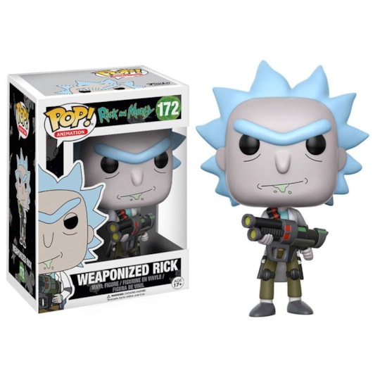 Funko Pop Weaponized Rick #172 - Rick & Morty