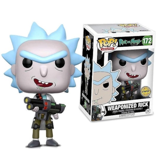 Funko Pop Weaponized Rick Chase Edition #172 - Rick & Morty
